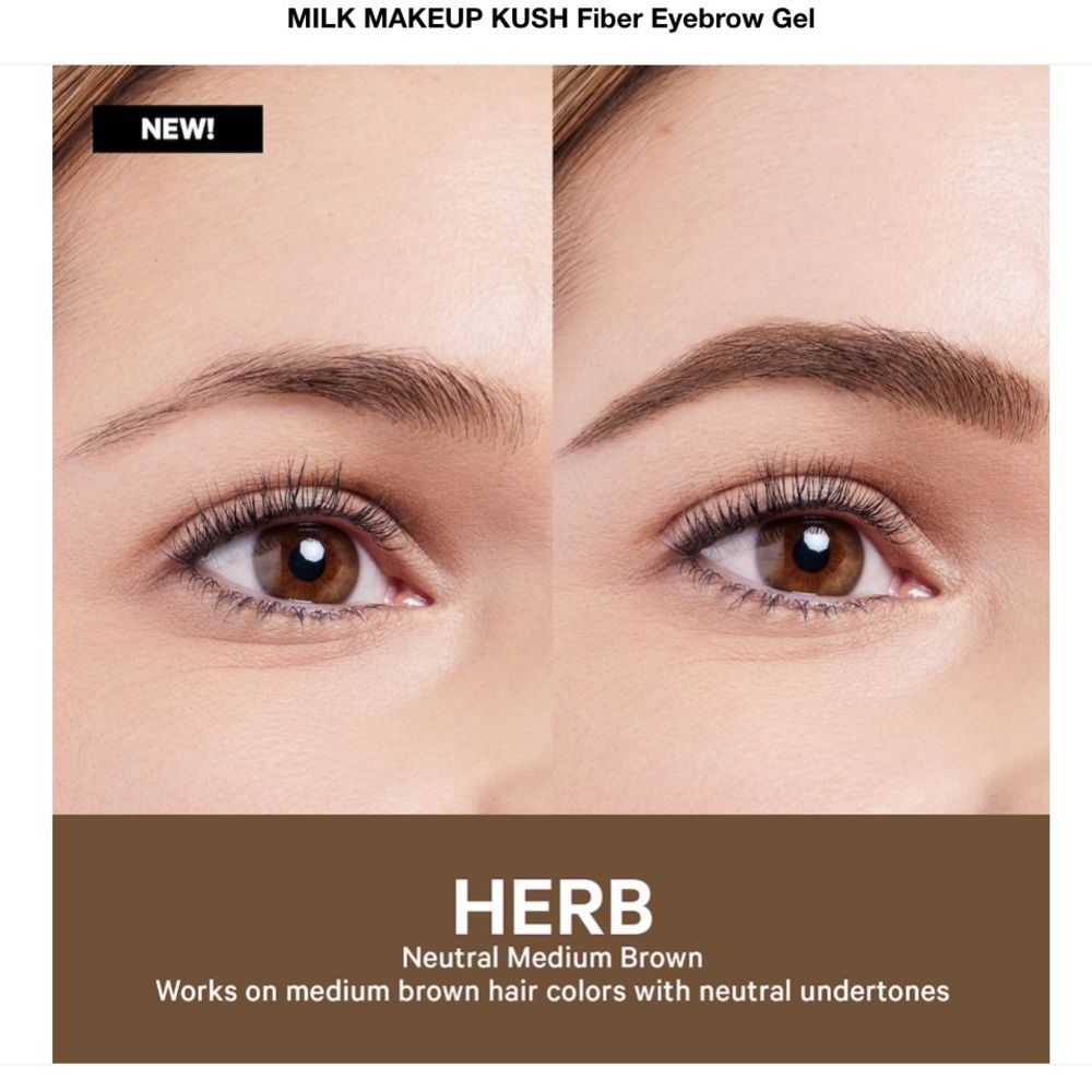 MILK MAKEUP
KUSH Fiber Eyebrow Gel